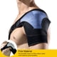 thumbnail image 4 of Matsuzay Soporte de hombro Ajustable Reemplazo térmico Compresión Sudor Absorbente Soporte Protector Suministros de salud Negro Type2 NO2, 4 of 6