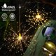 thumbnail image 2 of Lámpara de Fuegos Artificiales Solar Colgante de 5 X 96 LED, 8 Modos, Control Remoto, Decoración Navideña, Luces de Hadas para Jardín, 2 of 5