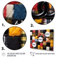 thumbnail image 3 of Designart "Pop Art Collection of Designer Bags II" Fashion Canvas Wall Art, 3 of 5