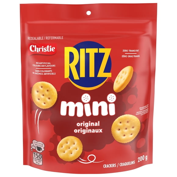 Craquelins mini Ritz originaux, collations pour l’école