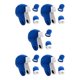 thumbnail image 1 of Jumpingount Sombrero para niños pequeños Cómodos mitones de lana de algodón Buena elasticidad Forrado con vellón Guantes de invierno a prueba Azul zafiro 5piezas, 1 of 6