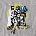 thumbnail image 2 of Beetlejuice Poster Revisited Women's T Shirt,Athletic Heather, 2X-Large, 2 of 6