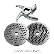 Weston Butcher Series #22 Meat Grinder and Sausage Stuffer, 1 HP, Commercial Grade, 09-2201-W