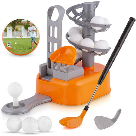Britenway Kids Golf Toy Set, Early Educational and Outdoor Exercise Toys for Toddlers, Learning Sports Game for 4, 5, 6, 7 Year Old Boys and Girls