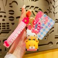 thumbnail image 1 of Colgante de la serie Sanrio de Anime nuevo, decoración de muñeca con pegamento bonito y delicado, colgante para bolsa de coche, llavero de Hello Kitty Kawaii, 2023, 1 of 4