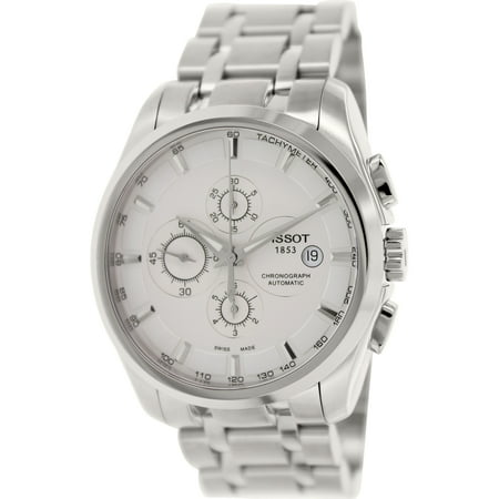 Chronograph Automatic Blue Alligator - Couturier Chronograph Automatic Mens Watch T0356271103100