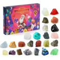 thumbnail image 4 of Christmas Advent Calendar Natural Crystal Gemstones Collection Box 24 Days Countdown Calendar Crystal Stone Gift Box for Kids, 4 of 5