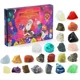 thumbnail image 5 of Christmas Advent Calendar Natural Crystal Gemstones Collection Box 24 Days Countdown Calendar Crystal Stone Gift Box for Kids, 5 of 5