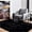 Black, variant on Wiipahome 5ft x 8ft Shaggy Area Rugs for Bedroom Living Room, Fluffy Rug Plush Decorative Rug for Indoor Home Floor Carpet