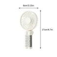 thumbnail image 3 of Xihbxyly oferta diaria Ventilador de escritorio plegable con clip para paraguas, USB, mini ventilador de mano, ventilador colgante con forma de paraguas, 3 of 7