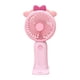 thumbnail image 5 of 4x Ventilador Portátil De Mano 1 Ventilador De Refrigeración Ligero De Velocidad Del Viento Para El Hogar Al Aire Libre Mujeres Lazo Rosa, 5 of 10
