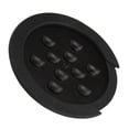 thumbnail image 3 of Guitar Hole Plug, Compact Silicone Sounds Feedback Buster Easy Installation Standard Size  For Folk And Classical Guitars, 3 of 8