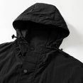thumbnail image 5 of Men's Zipper Closure With Pockets Outdoor Sun Protection Clothing Cool Skin Clothing Hooded Jacket Long Sleeve Hooded Casual Jacket, 5 of 7