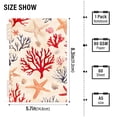 thumbnail image 2 of FORMRS 1-Subject Spiral Notebook 8" x 5" College Ruled 60 Refillable Sheet A5 Hard Cover, 2 Pack, Retro Starfish, 2 of 7