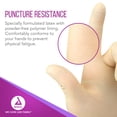 thumbnail image 3 of Dynarex Sterile Disposable Latex Surgical Gloves, Powder-Free, Sterilely Packaged in Pairs, Healthcare, Veterinary Clinic, and Cleaning Use, Bisque Color, Size 7.5, 1 Case of 200 Pairs of Gloves, 3 of 7