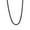 5mm - Oxidized Plated, variant on Men's 4mm Franco Link Chain Necklaces | Stainless Steel Chain Necklace | Men's Trendy Necklaces | Fine Chain Necklaces