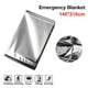 thumbnail image 1 of Manta de aislamiento de primeros auxilios de plata de repuesto para el hogar, protector solar impermeable, manta de emergencia salvavidas, 5 uds. Wmkox8yii qwyer843, 1 of 4