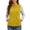 Yellow, variant on Stamzod Plus Size Fleece Vest Women Winter Stand Collar Sleeveless Sherpa Jacket Casual Warm Outerwear Vests with Pocket