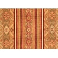 thumbnail image 1 of Ahgly Company Indoor Rectangle Oriental Orange Modern Area Rugs, 3' x 5', 1 of 4