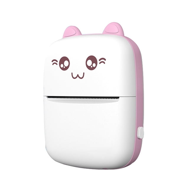 1Pcs Handheld Mini Thermal Printer Mobile Phone Bluetooth Photo Memo Student Pocket Wrong Question Printer ,Multi-Format Printing