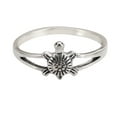 thumbnail image 3 of Sterling Silver Solitaire Sea Turtle Honu Ring Size 9, 3 of 3