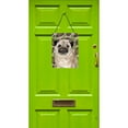 thumbnail image 2 of Fawn Pug Pine Cones Wall or Door Hanging Prints, 2 of 2