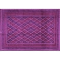 thumbnail image 1 of Ahgly Company Indoor Rectangle Persian Purple Traditional Area Rugs, 2' x 3', 1 of 4