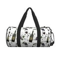 thumbnail image 2 of KLL Wine Bottles And Grapes Duffle Bag For Men Women Sport Gym Fitness Tote Travel Training Workout Basketball Football Weekender, 2 of 8