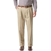 Dockers Comfort Khaki Stretch Relaxed Fit Pleated