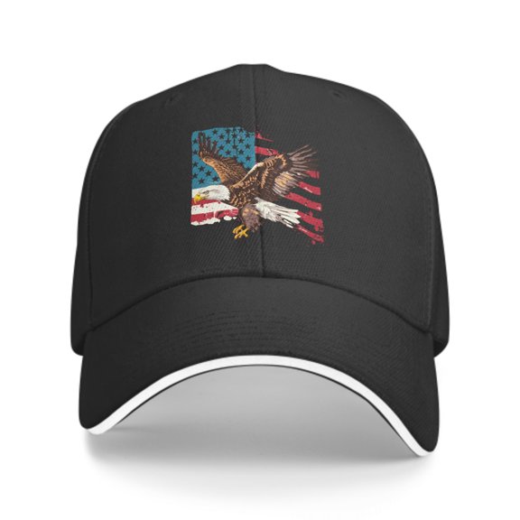 American Eagle Baseball Caps for Men Women Fashion Summer Casquette Adjustable Casual Trucker Hats for Outdoor Activities