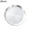 26cm, variant on Homelife Stainless Steel Matte Round Dining Plate Tableware Dessert Pizza Dish Fruit Tray