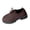 Brown, variant on Wensltd Round Toe Chunky Heel Loafers for Women Fashion Shoes Trendy All Season Versatile Footwear