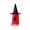 Red, variant on Nrmvnmi Halloween Decorations Outdoor Hanging Lighted Glowing Ghost Witch Hat Halloween Decorations Indoor Outside Ornaments Halloween Party Lights String for Yard Tree Garden