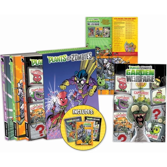Plants vs. Zombies Plants vs. Zombies: The Garden Warfare Trilogy Boxed Set, (Paperback)