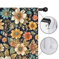 thumbnail image 4 of Blackout Kids Curtains,Pioneer Flower Floral Print Pattern Childrens Insulated Curtains Set Of 2,Bedroom Essentials,Toddler Room Decor 42"x54", 4 of 5