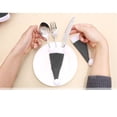 thumbnail image 4 of 10Pcs Christmas Hat Holiday Cutlery Storage Set, 4 of 9