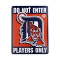 thumbnail image 1 of Do Not Enter Players Only Detroit Tigers Sign, 1 of 2