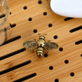 thumbnail image 6 of FELTECHELECTR Desktop Bumblebee Brass Office Decor Adults 1Set, 6 of 6