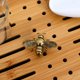 thumbnail image 4 of EeaseMX Exquisito de latón artesanía Adorno de abeja de latón Bee Figurine Desktop Ornament, 4 of 7