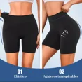 thumbnail image 3 of Shorts Deportivos Mujer Licras Dama Yoga Ejercicio Fitness, 3 of 5
