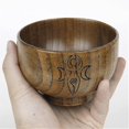 thumbnail image 2 of Altar Bowl Handmade Wood Bowls Ritual Tableware Ceremony Moon Divination, 2 of 4