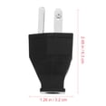 thumbnail image 4 of OUNONA Heavy Duty 3 Prong Extension Cord Repair Plug Replacement Us Standard 15A 125V Black Plastic, 4 of 5