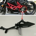 thumbnail image 4 of Zyutaosan Pair Motorcycle Shift Lever Frontset Foot Peg Bracket Footrest Pedal Shifter Aluminum, 4 of 5