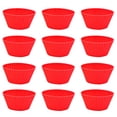 thumbnail image 2 of Riguas 12Pcs Round Stackable Muffin Cups Non-stick High Temperature Resistant Bakeware Food Grade Silicone Baking Molds Party Favors, 2 of 8