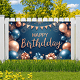 thumbnail image 7 of Colorful Theme Birthday Party Banner Gift Wraps Firework Design Balloon Background for Birthday Party Festive Occasion Celebration, 7 of 7