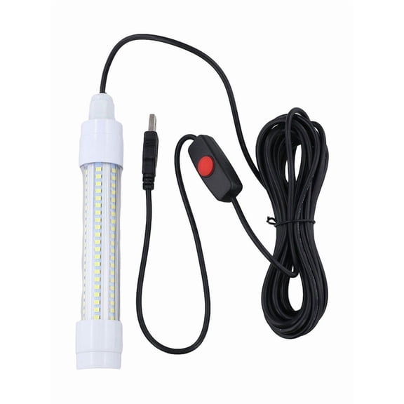 5V 13W USB Charge LED Underwater Night Fishing Fish Light Crappie FOR Shad Squid
