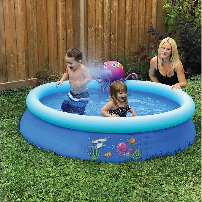 inflatable octopus pool toy