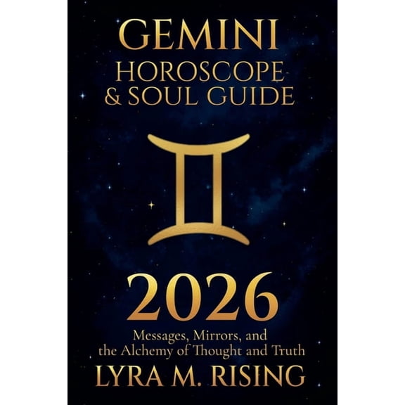 Zodiac Horoscope & Soul Guide 2026 Gemini Horoscope & Soul Guide for 2026: Messages, Mirrors, and the Alchemy of Thought and Truth, Book 3, (Paperback)