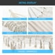 thumbnail image 5 of Hamaca ROOITY para interior con flecos de macramé para 2 personas Blanca, 5 of 9