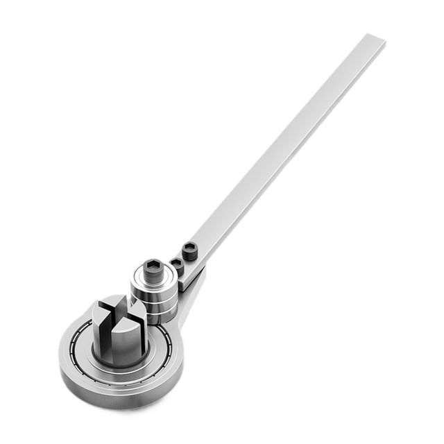 Máquina dobladora de alambre manual, herramienta para doblar tubos, robusta, multifuncional, para bricolaje, para escritorio, reparación de cobre en